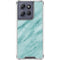 Turquoise Marble Moto G Play 5G (2025) Clear Case