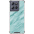 Turquoise Marble Moto G Play 5G (2025) Clear Case