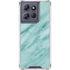 Turquoise Marble Moto G Power 5G (2025) Clear Case