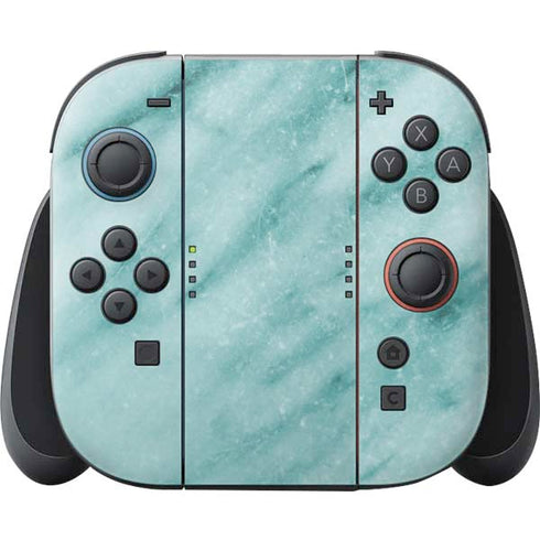 Turquoise Marble Nintendo Switch 2 (2025) Joy-Con Controller Skin