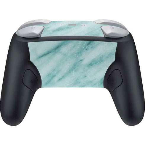 Turquoise Marble Nintendo Switch 2 (2025) Pro Controller Skin