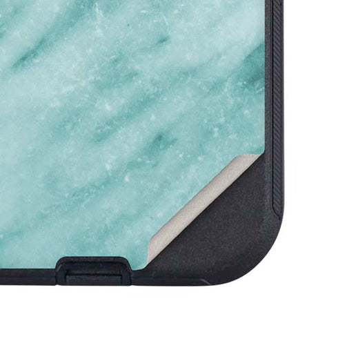 Turquoise Marble Otterbox Defender iPhone Skin