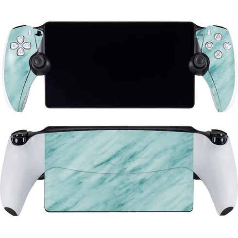 Turquoise Marble PlayStation PS5 Skins