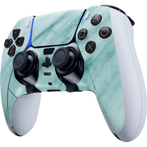 Turquoise Marble PS5 DualSense Edge Pro Controller Skin