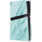 Turquoise Marble PS5 Pro Disk Console Skin
