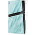 Turquoise Marble PS5 Pro Disk Console Skin