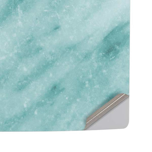 Turquoise Marble PS5 Pro Disk Console Skin