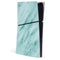 Turquoise Marble PS5 Slim Digital Edition Console Skin