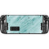 Turquoise Marble Steam Deck Handheld Gaming Computer OLED Skin