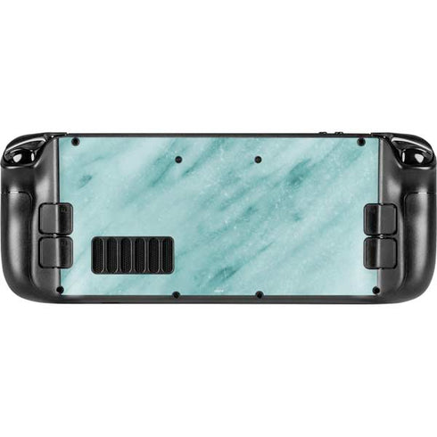 Turquoise Marble Steam Deck Handheld Gaming Computer Skin
