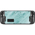 Turquoise Marble Steam Deck Handheld Gaming Computer Skin