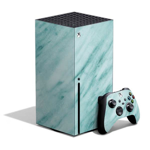 Turquoise Marble Xbox Series X Skins