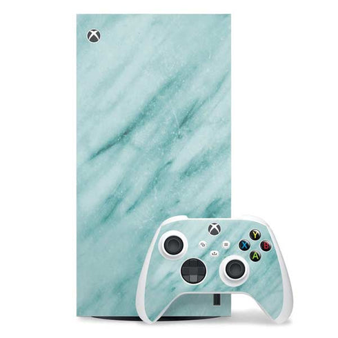 Turquoise Marble Xbox Series X Skins