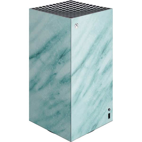 Turquoise Marble XBox Series X Digital Edition Console Skin