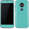 Turquoise Moto E5 Play Skin