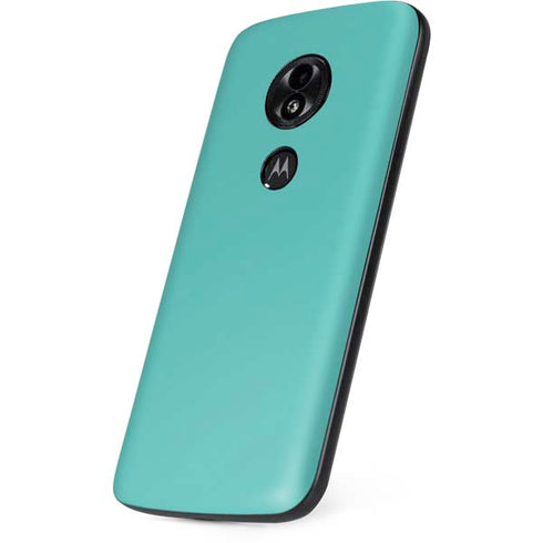 Turquoise Moto E5 Play Skin