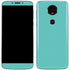 Turquoise Moto E5 Plus Skin