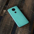 Turquoise Moto E5 Plus Skin