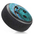 Turquoise Watercolor Geode Amazon Echo Dot Skin