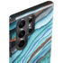 Turquoise Watercolor Geode Galaxy S23 Ultra Pro Case