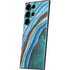 Turquoise Watercolor Geode Galaxy S25 Ultra Skin