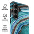 Turquoise Watercolor Geode Galaxy S26 Impact Case