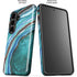 Turquoise Watercolor Geode Galaxy S26 Impact Case