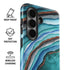 Turquoise Watercolor Geode Galaxy S26 Plus Impact Case