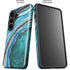 Turquoise Watercolor Geode Galaxy S26 Plus Impact Case