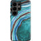 Turquoise Watercolor Geode Galaxy S26 Ultra Impact Case