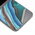 Turquoise Watercolor Geode Galaxy Z Flip6 Skin