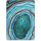 Turquoise Watercolor Geode Apple iPad Pro Skin