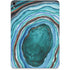 Turquoise Watercolor Geode Apple iPad Pro Skin