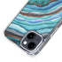 Turquoise Watercolor Geode iPhone 14 MagSafe Case