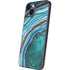 Turquoise Watercolor Geode iPhone 15 Skin