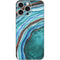 Turquoise Watercolor Geode iPhone 16 Pro Max Skin