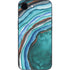 Turquoise Watercolor Geode iPhone 16e Skin