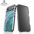 Turquoise Watercolor Geode iPhone 17 Air Clear Case