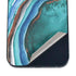 Turquoise Watercolor Geode iPhone 17 Skin