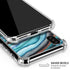 Turquoise Watercolor Geode iPhone X/XS Clear Case