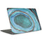Turquoise Watercolor Geode MacBook Skins
