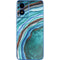 Turquoise Watercolor Geode Moto G Play 4G (2024) Skin