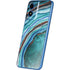 Turquoise Watercolor Geode Moto G Play 4G (2024) Skin