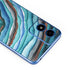 Turquoise Watercolor Geode Moto G Play 4G (2024) Skin