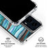 Turquoise Watercolor Geode Moto G Power 5G (2024) Clear Case