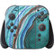 Turquoise Watercolor Geode Nintendo Switch 2 (2025) Joy-Con Controller Skin