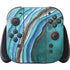 Turquoise Watercolor Geode Nintendo Switch 2 (2025) Joy-Con Controller Skin