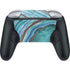 Turquoise Watercolor Geode Nintendo Switch 2 (2025) Pro Controller Skin