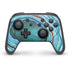Turquoise Watercolor Geode Nintendo Skins