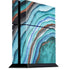 Turquoise Watercolor Geode PlayStation PS4 Skins